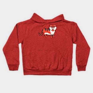 Majestic Tiger Stripes Kids Hoodie